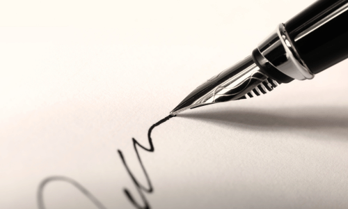 écriture plume écriture plume
